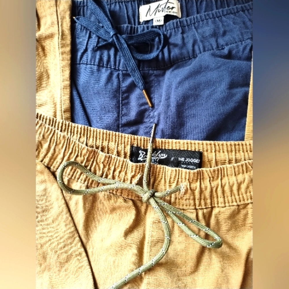 Brooklyn Cloth Classic Jogger Bundle | Medium | Navy, Khaki